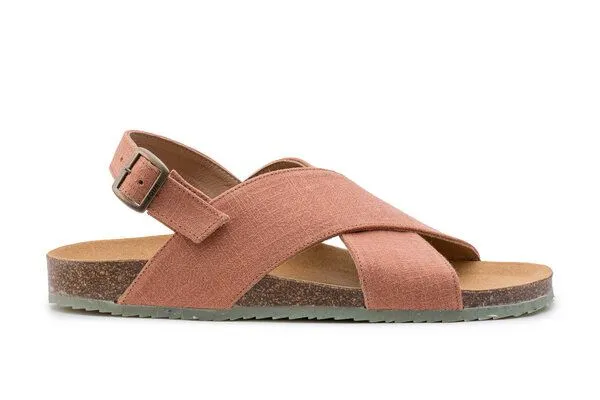 Zouri ZOURI Vegane Sandalen CORAL, Hazelnut, – Produktbild 2 von 4