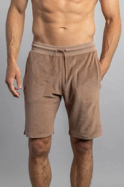 DIRTS dirts Terry Shorts, Chocolate malt, – Produktbild 2 von 4