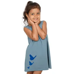 HANDGEDRUCKT HANDGEDRUCKT "Schmetterlinge" Kleid – Produktbild 1 von 1