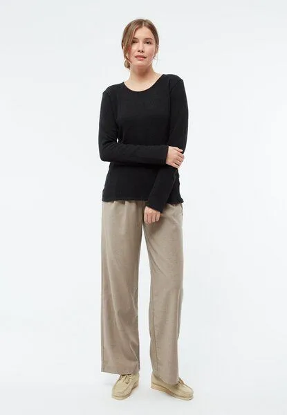 Givn Berlin Givn Berlin Sweater GBLUCILLE aus recycelter Baumwolle, Dark grey, – Produktbild 2 von 4