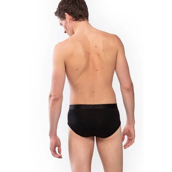 mey Mey Herren Slip Unterhose "Casual" Baumwolle, Schwarz, – Produktbild 2 von 2