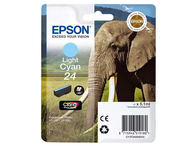 Epson Epson Tintenpatrone T2425 light-cyan – Produktbild 2 von 2