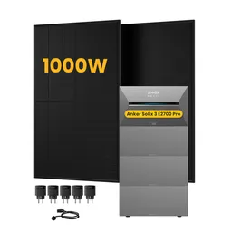 Anker Anker SOLIX Solarbank 3 E2700 Pro, mit 2 x 500W Bifaziale Solarmodule, by Powerness - 10.8kWh / 5 x Smart Plug / Selbstabholung – Produktbild 1 von 1