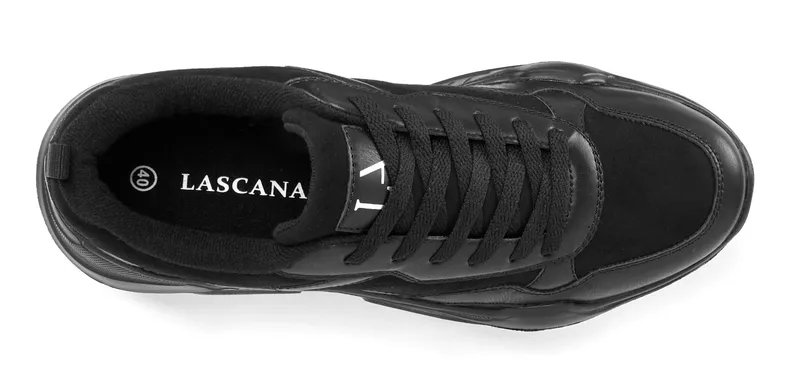 Lascana Sneaker, Schwarz/schwarz, – Produktbild 3 von 3