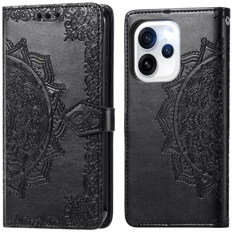 imoshion imoshion Mandala Klapphülle für das Oppo Reno15 F (5G), Schwarz, – Produktbild 1 von 1
