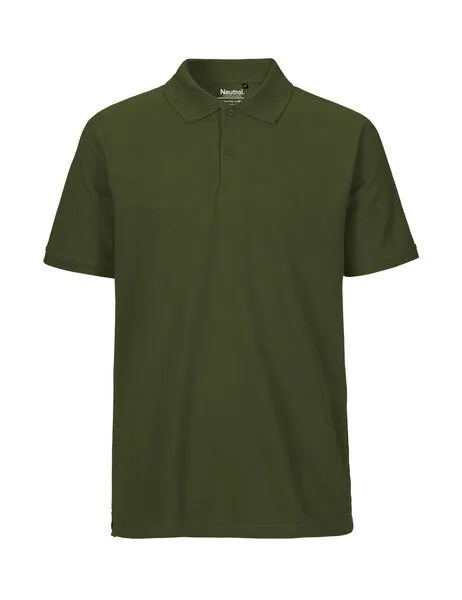 Neutral® - 3FREUNDE Neutral® - 3FREUNDE Männer Poloshirt, Military, – Produktbild 1 von 3