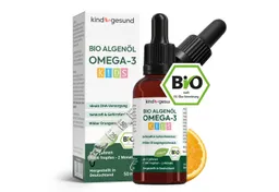 kindgesund kindgesund Omega-3 Bio-Algenöl Kinder Tropfen - Orange 1x 50ml – Produktbild 1 von 1