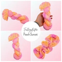 Sternchenwolke Sternchenwolke High Twist Merinowolle "Peach Sunset" – Produktbild 1 von 1