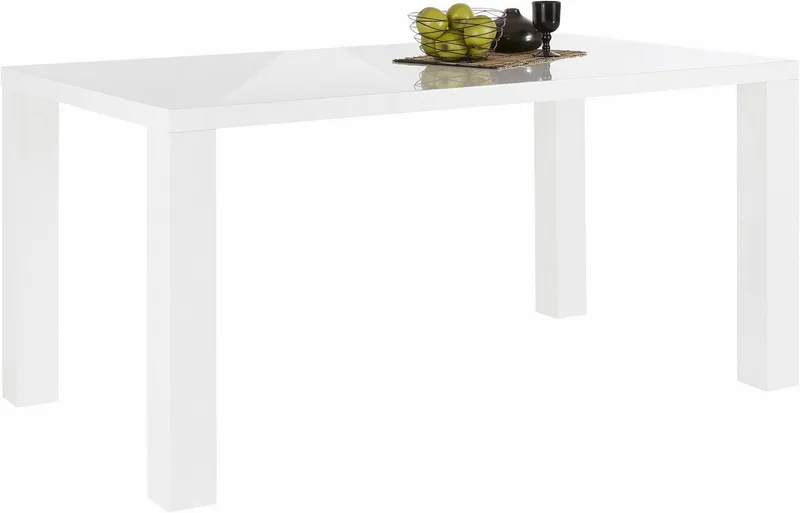 OTTO home Esstisch Sky (Tisch, Esstisch, OTTOs Choice), in mehreren Größen, Hochglanz, Weiß, – Produktbild 4 von 5