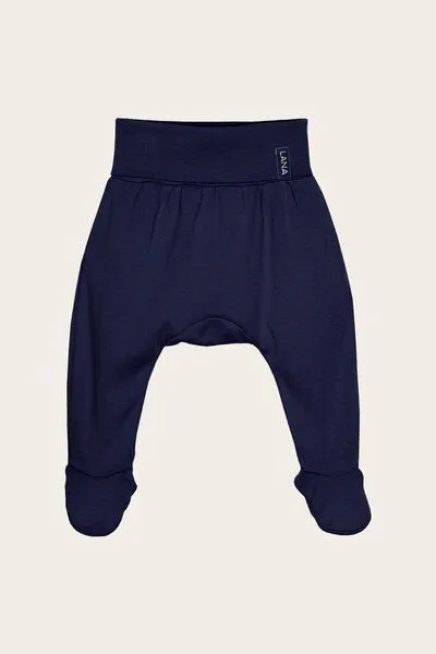 LANA Organic LANA Organic Hose, Modell Finn, Blau, – Produktbild 1 von 1