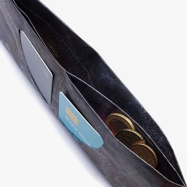 paprcuts paprcuts RFID Portemonnaie, Galactic whale (dunkelblau), – Produktbild 4 von 4