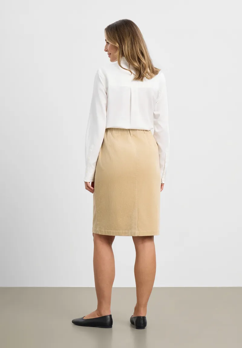 LAURIE LAURIE Damen vegan Rock Simone Cafe Latte, Beige, – Produktbild 1 von 2