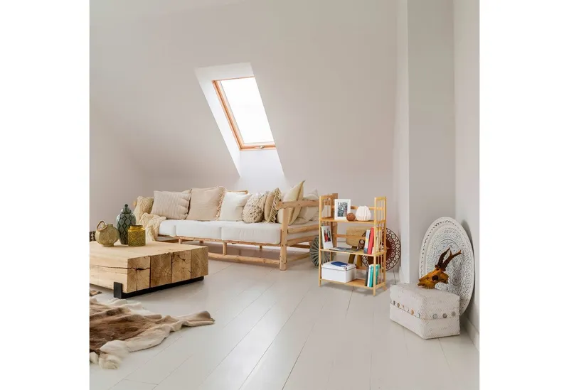 RELAXDAYS RELAXDAYS Standregal Bambus, Braun, – Produktbild 5 von 5