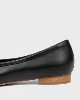 BOHEMA BOHEMA Damen vegan Ballerinas Audrey Schwarz – Produktbild 1 von 1