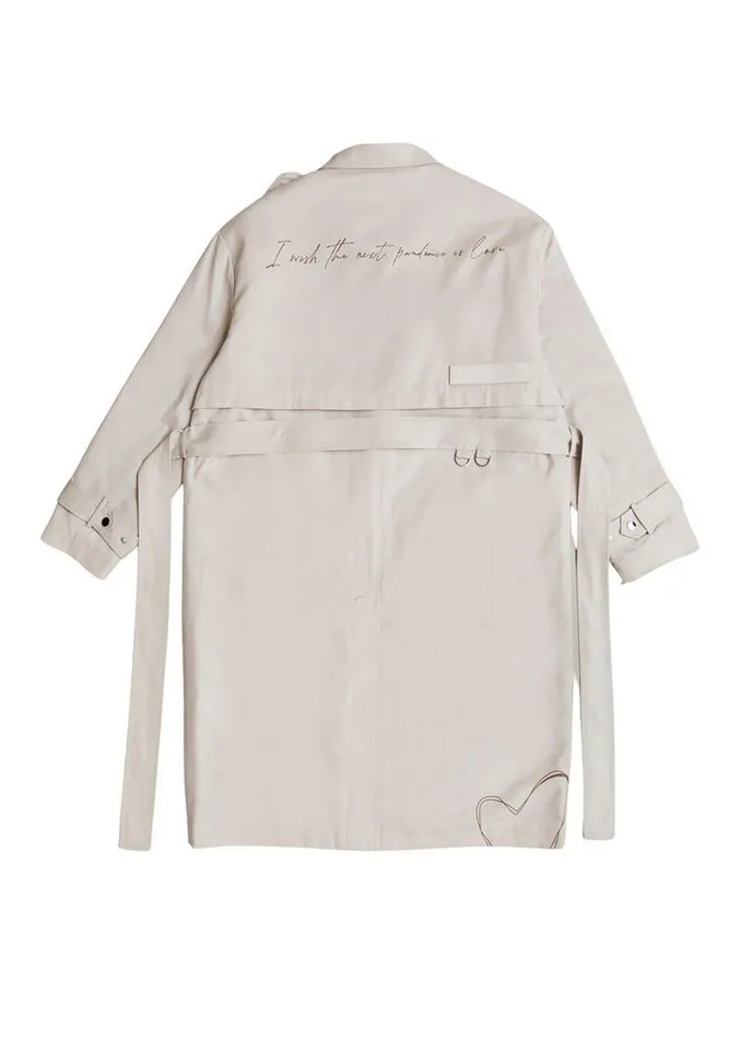 THE ODDS Trenchcoat Trench Coat / LMTD Edition, Beige, – Produktbild 3 von 5