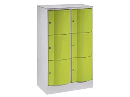 C+P C+P Schließfachschrank 2 Türme lg/gr 3er – Produktbild 1 von 1