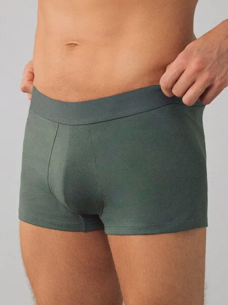 Honest Basics Honest Basics Boxershorts 3er-Pack aus Bio- und recycelter Baumwolle, Forest, – Produktbild 7 von 8