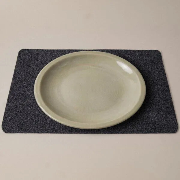 easy and green easy and green Tischset Filz (45 x 30cm) 5mm Wollfilz, Anthrazit, – Produktbild 1 von 4
