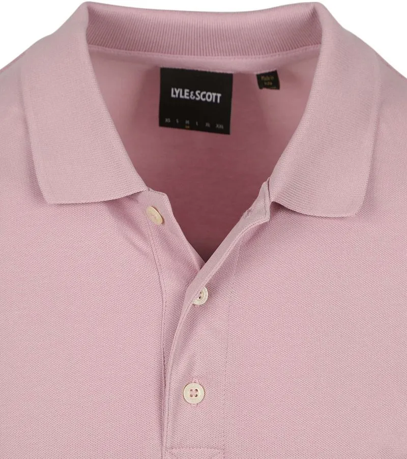 Lyle and Scott Lyle and Scott Poloshirt Hellrosa - Größe XL, Pink, – Produktbild 4 von 5