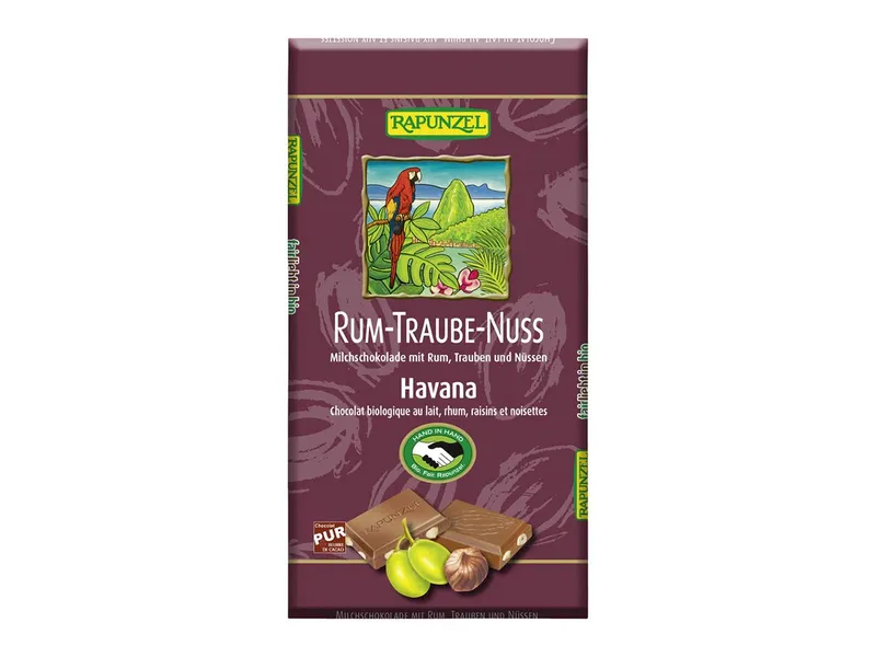 RAPUNZEL RAPUNZEL Rum-Trauben-Nuss-Schokolade – Produktbild 1 von 1