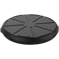 REuse REuse Pizzabox take away Verpackung - Essensbehälter to go, Schlichtes schwarz, – Produktbild 1 von 1
