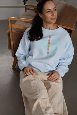 Kultgut Kultgut Artdesign - Biofair- Pulloversweater im Boxistyle / Over The Rainbow – Produktbild 1 von 1