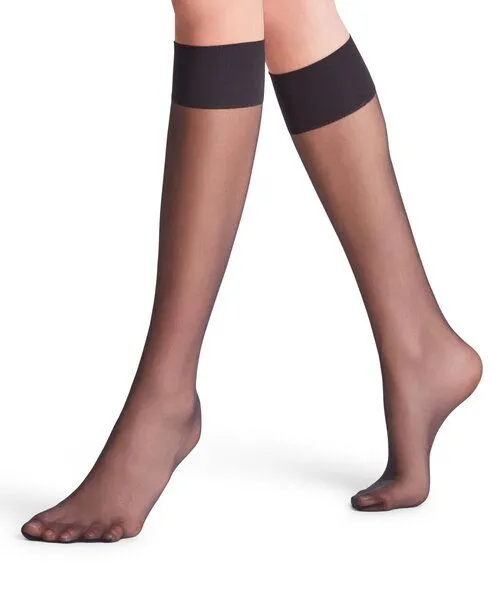 Falke FALKE Kniestrümpfe Pure Matt 20 DEN, Schwarz, – Produktbild 1 von 4