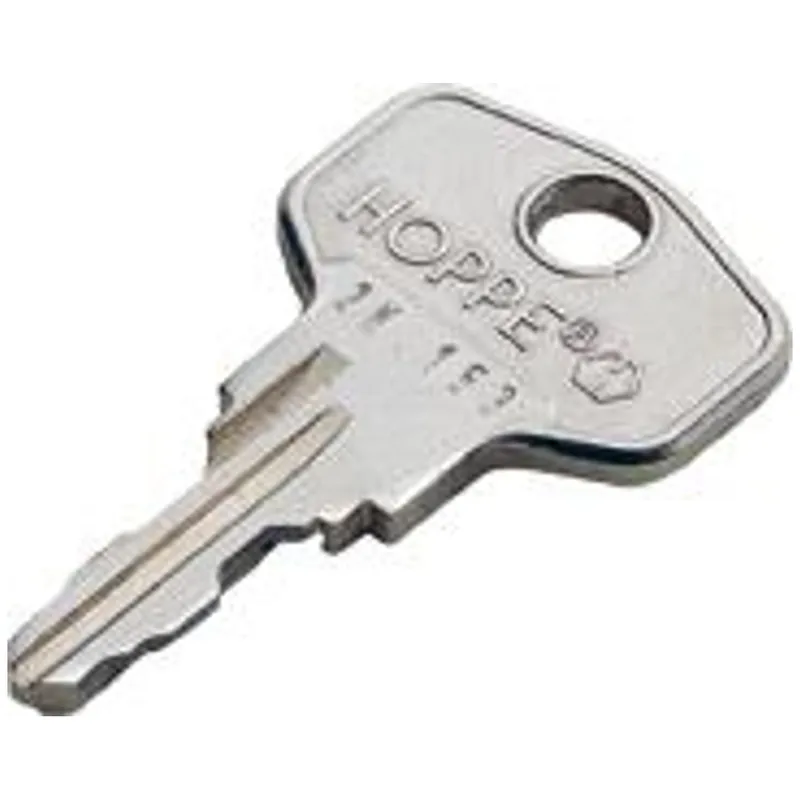 HOPPE Hoppe DK-Fenstergriff-Schlüssel, für Fenstergriff abschl, Schließ.Nr.2W153, vernickelt – Produktbild 1 von 1