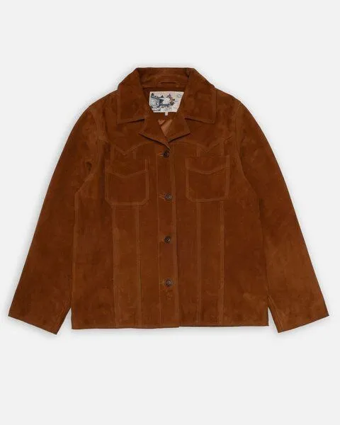 Nudie Jeans Nudie Jeans Peggy Suede Jacke - Cognac – Produktbild 1 von 4
