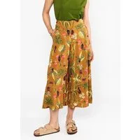 blutsgeschwister Blutsgeschwister Sommerhose In Full Bloom Culotte, Tropical reverie (gelb), – Produktbild 1 von 1