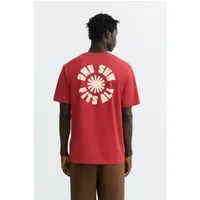 thinking mu Thinking MU Herren vegan T-Shirt One Sun Zach Rot, Hellrot, – Produktbild 1 von 1