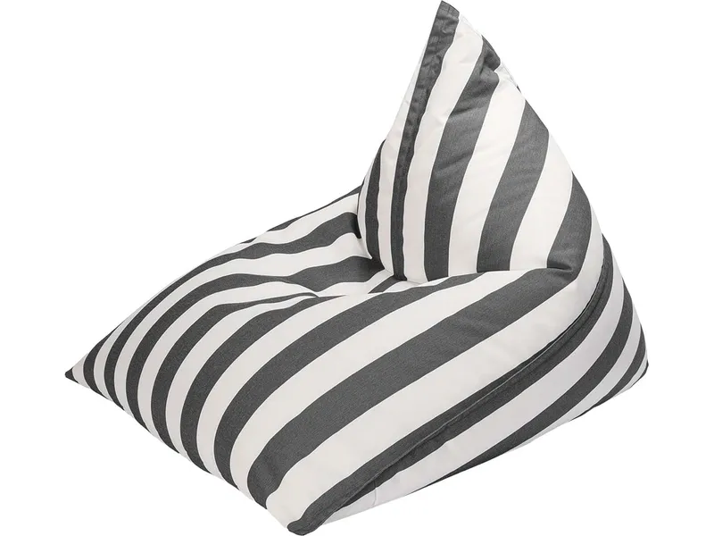 Sitzsack "Calypso Santorin" outdoor, 110 x 115 x 90 cm, Anthrazit, – Produktbild 1 von 1