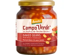 Campo Verde Campo Verde Bio-Baked-Beans, weiße Bohnen in Tomatensauce, 350 g – Produktbild 1 von 1