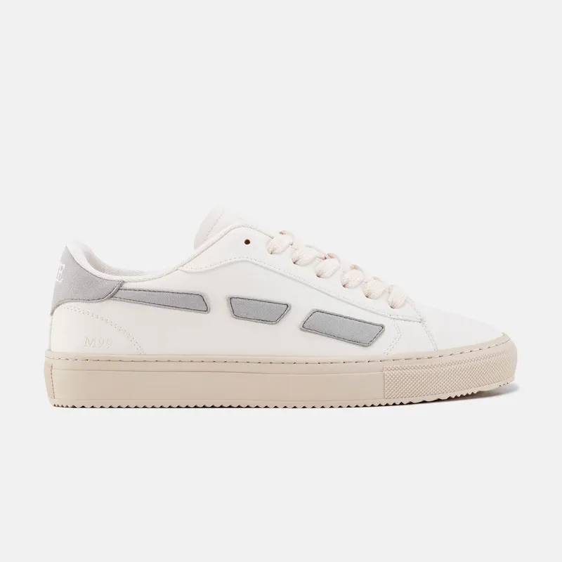 SAYE SAYE Herren vegan Sneaker M99 Stadt Stein, Weiß, – Produktbild 2 von 2