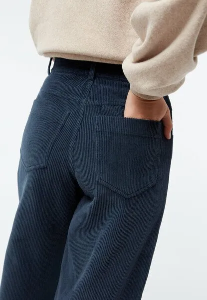 Givn Berlin Givn Berlin Hose Elena, Midnight blue cord, – Produktbild 4 von 4