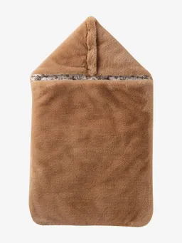Vertbaudet Baby Winter-Ausfahrsack EICHHÖRNCHEN aus Fellimitat und Musselin cappuccino – Produktbild 1 von 1