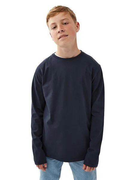 Band of Rascals Band of Rascals Basic Longsleeve, Navy, – Produktbild 1 von 4
