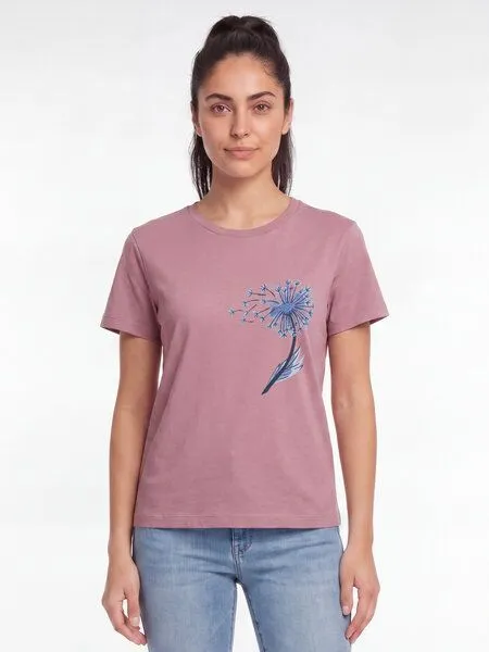 watapparel watapparel T-Shirt Frauen Dandelion, Lilac dream, – Produktbild 2 von 2