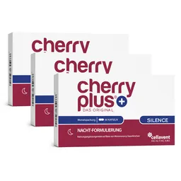 Cellavent Healthcare Montmorency Sauerkirsche Nachtformulierung - Cherry PLUS Silence 3 Monate – Produktbild 1 von 1