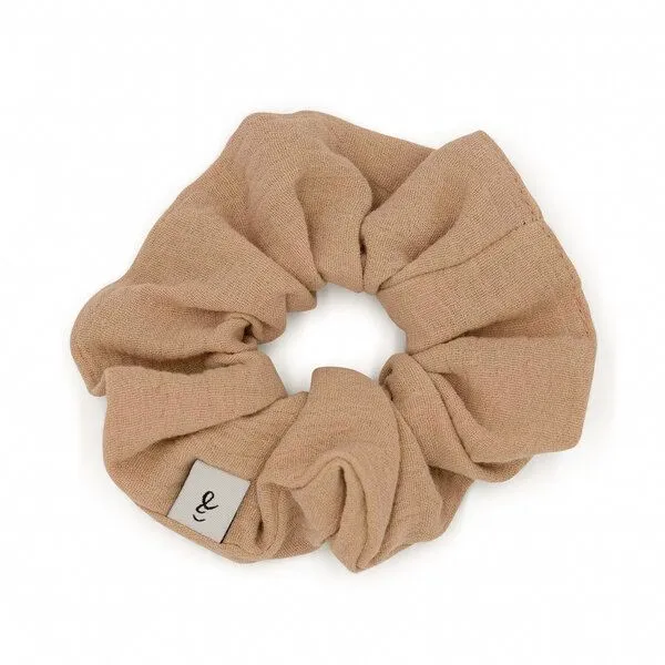 Hutch&Putch Hutch&Putch Musselin-Scrunchie Erwachsene, Sand, – Produktbild 1 von 1