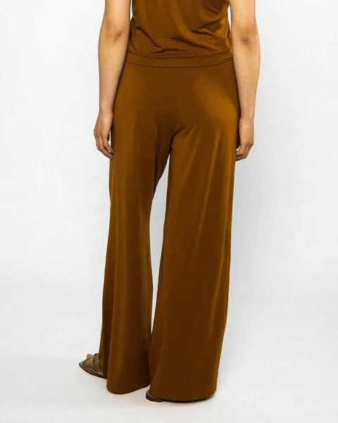 blutsgeschwister Blutsgeschwister Bundfaltenhose aus Lyocell - Dressed For Success, Strong ochre (gelb), – Produktbild 1 von 1