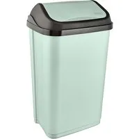 Keeeper keeeper Abfalleimer "Swantje" mit Schwingdeckel, 10 l, soft green – Produktbild 1 von 1
