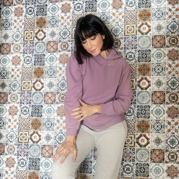 PETER JO PETER JO Kapuzenpullover Pierce Frau, Lila, – Produktbild 1 von 4