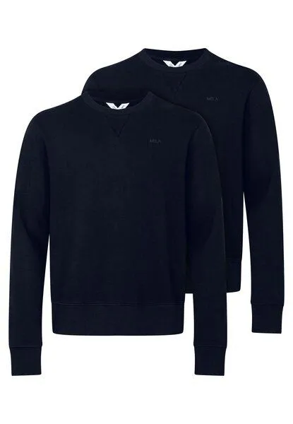 MELA Herren Sweatshirt ADIL Bundle | von MELA | Fairtrade & GOTS zertifiziert, Navy, – Produktbild 1 von 4
