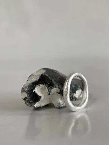 noemvri fashion label noemvri fashion label Ring Katie, Silber matt, – Produktbild 1 von 4