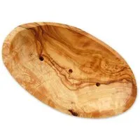 Olivenholz erleben Olivenholz erleben Seifenschale oval groß aus Olivenholz – Produktbild 1 von 1