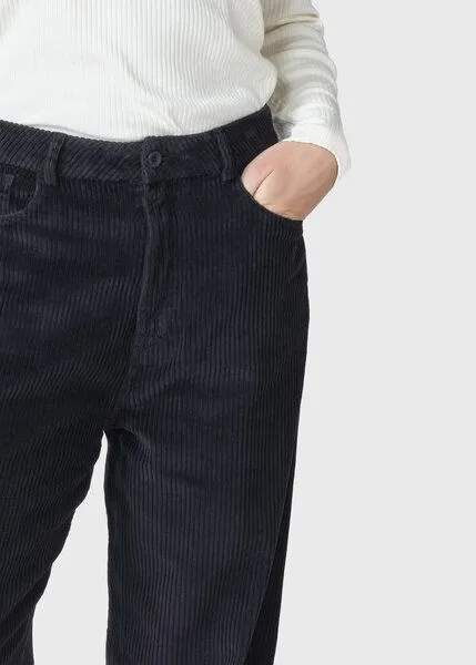 Klitmøller Collective Klitmøller Collective Cordhose Gwen Jumbo, Black, – Produktbild 3 von 3