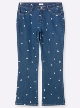 sheego Bootcut-Jeans blue-bleached – Produktbild 1 von 1