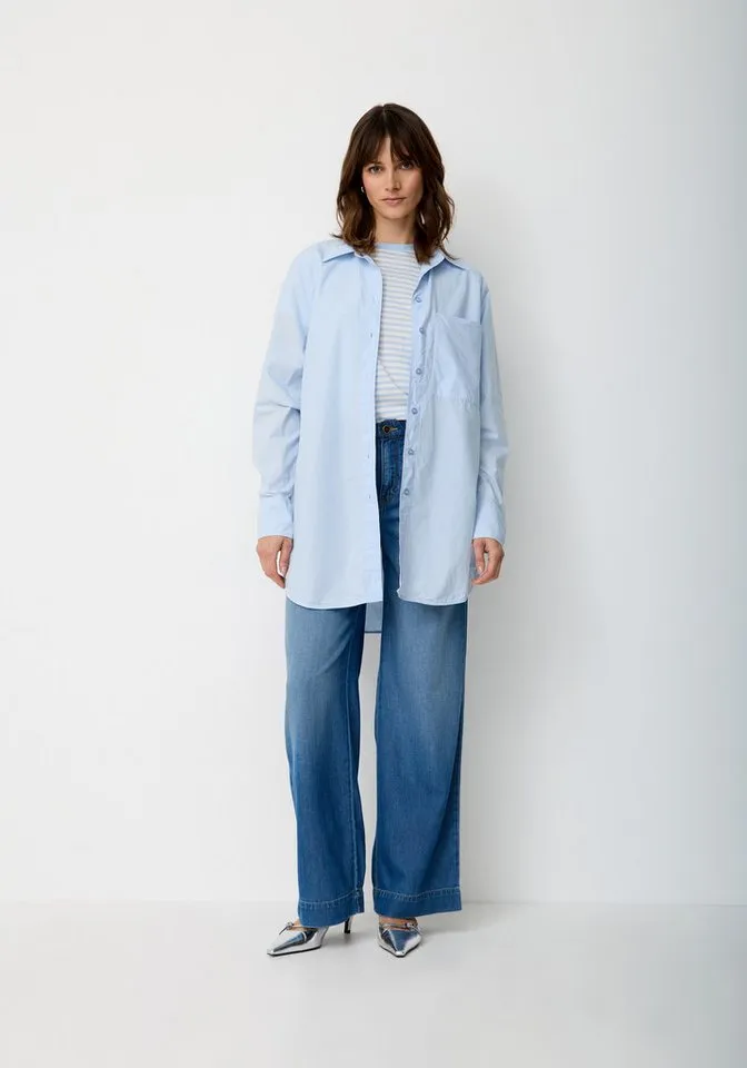 Paddock's Relax-fit-Jeans MARLENE Leichte Relaxed Fit Jeans aus Lyocell-Baumwoll Mischgewebe, Blau, – Produktbild 4 von 5