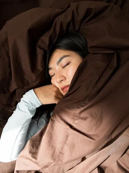 erlich textil erlich textil Finn Bettdeckenbezug für Unisex aus Baumwolle in kakao, Kakao, – Produktbild 5 von 5